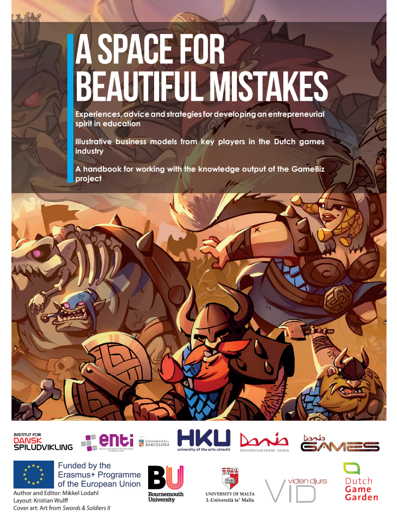 A Space For Beautiful Mistakes Game Biz Stories - Funding Strategies